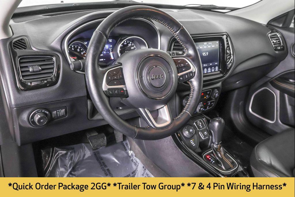 used 2021 Jeep Compass car, priced at $19,153