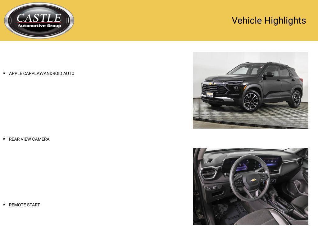 used 2024 Chevrolet TrailBlazer car, priced at $24,890