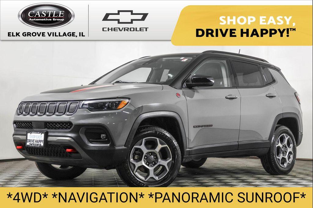 used 2022 Jeep Compass car, priced at $20,591
