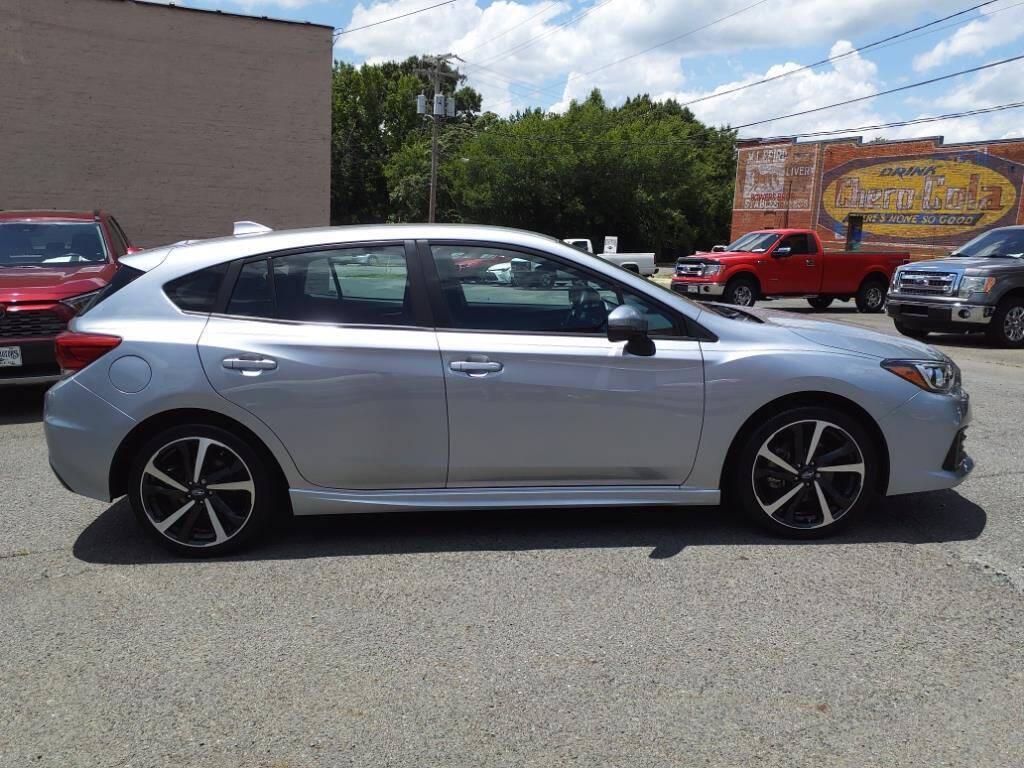 2021 Ice Silver Metallic Subaru Impreza