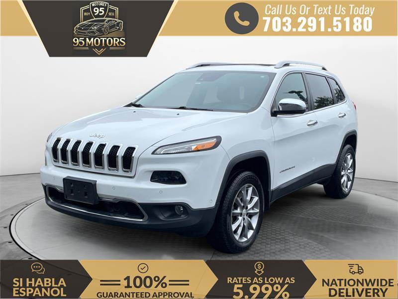 used 2018 Jeep Cherokee car, priced at $13,999