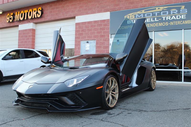 used 2018 Lamborghini Aventador S car, priced at $382,994