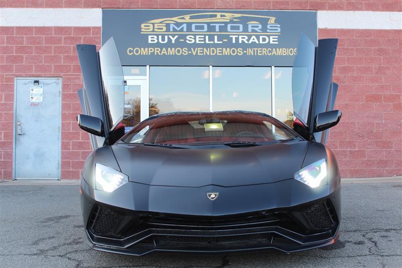 used 2018 Lamborghini Aventador S car, priced at $382,994
