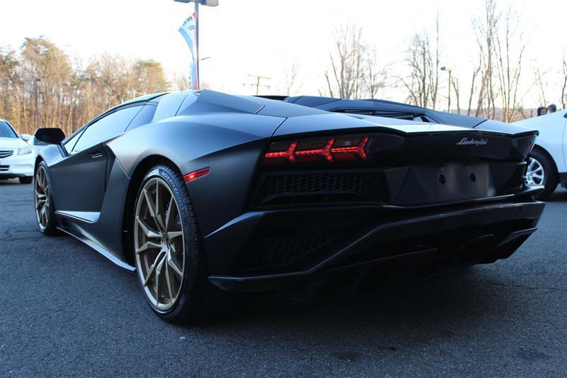 used 2018 Lamborghini Aventador S car, priced at $382,994