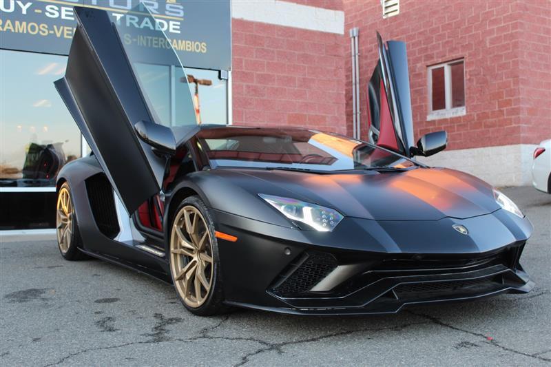 used 2018 Lamborghini Aventador S car, priced at $382,994