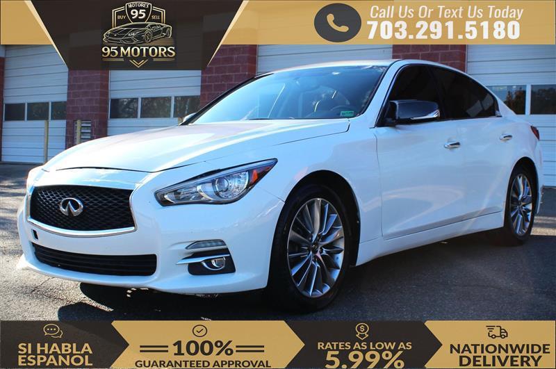used 2018 INFINITI Q50 car, priced at $13,259