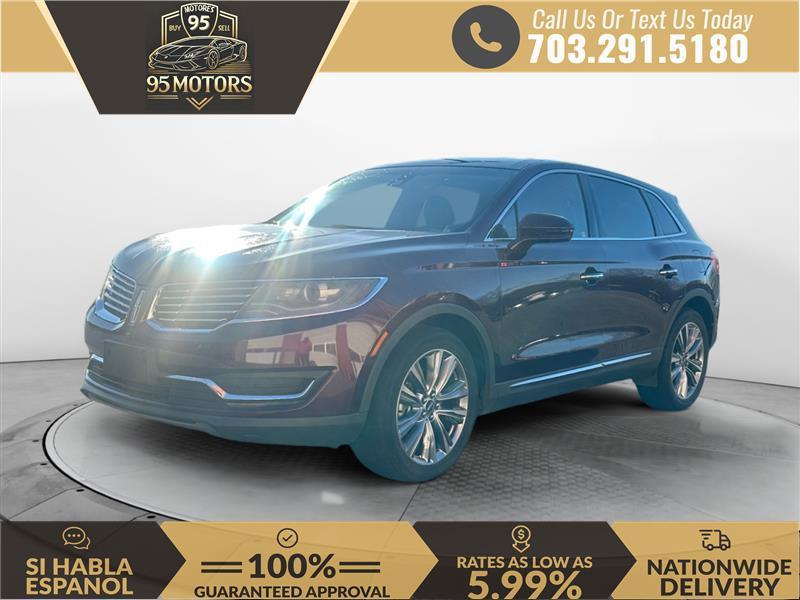 used 2018 Lincoln MKX car, priced at $15,450