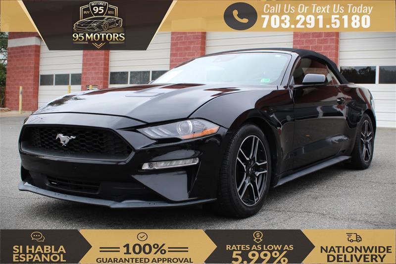 used 2021 Ford Mustang car, priced at $22,460