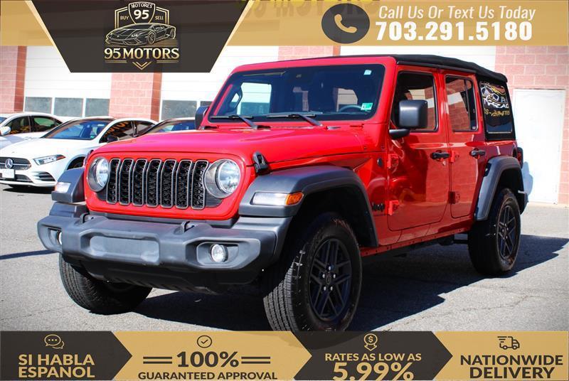 used 2024 Jeep Wrangler car, priced at $30,999