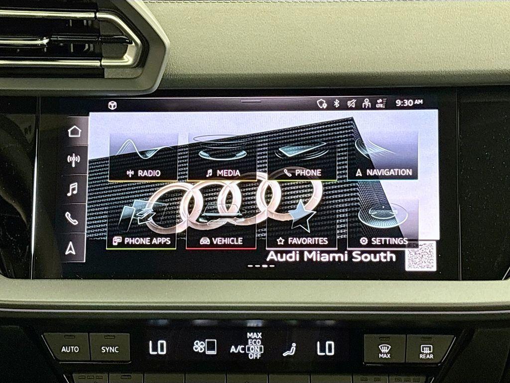 new 2025 Audi A3 car, priced at $43,935