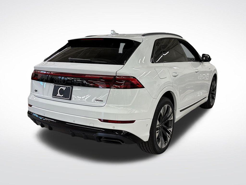 new 2025 Audi Q8 car, priced at $82,555