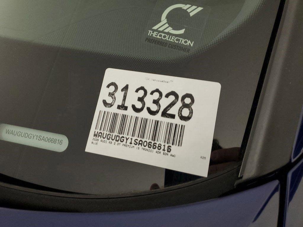 new 2025 Audi A3 car, priced at $40,490