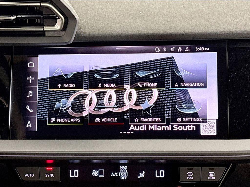 new 2025 Audi A3 car, priced at $43,935