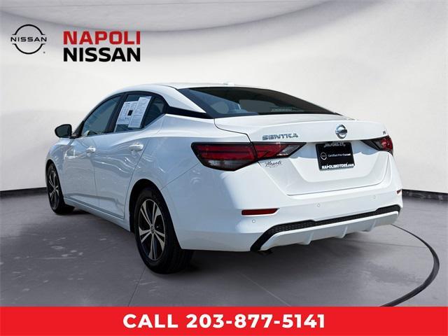 used 2021 Nissan Sentra car, priced at $15,696