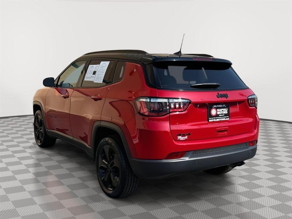 used 2021 Jeep Compass car, priced at $19,542