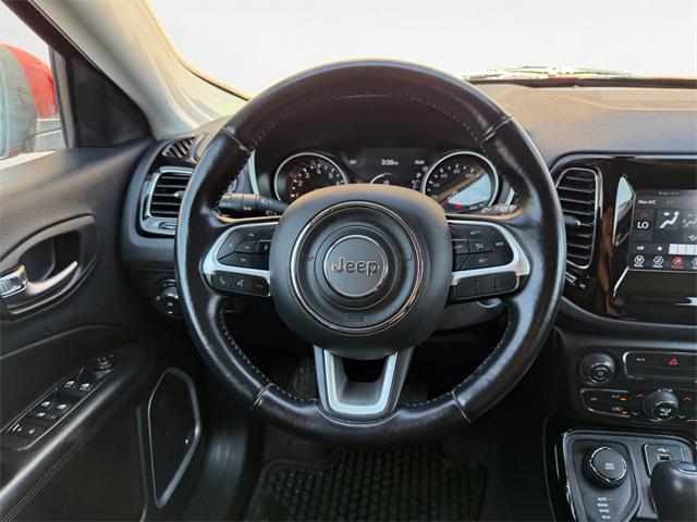 used 2021 Jeep Compass car, priced at $19,542