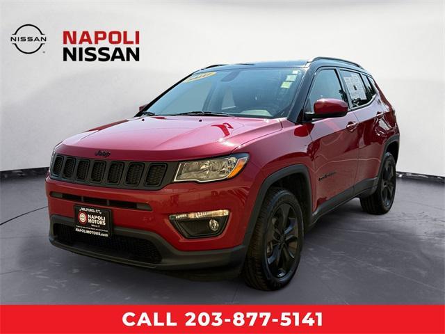 used 2021 Jeep Compass car, priced at $19,542