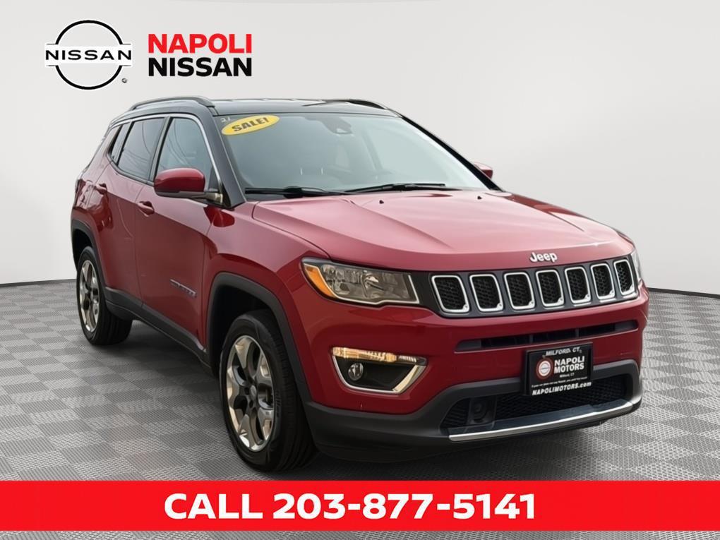 used 2021 Jeep Compass car, priced at $17,998