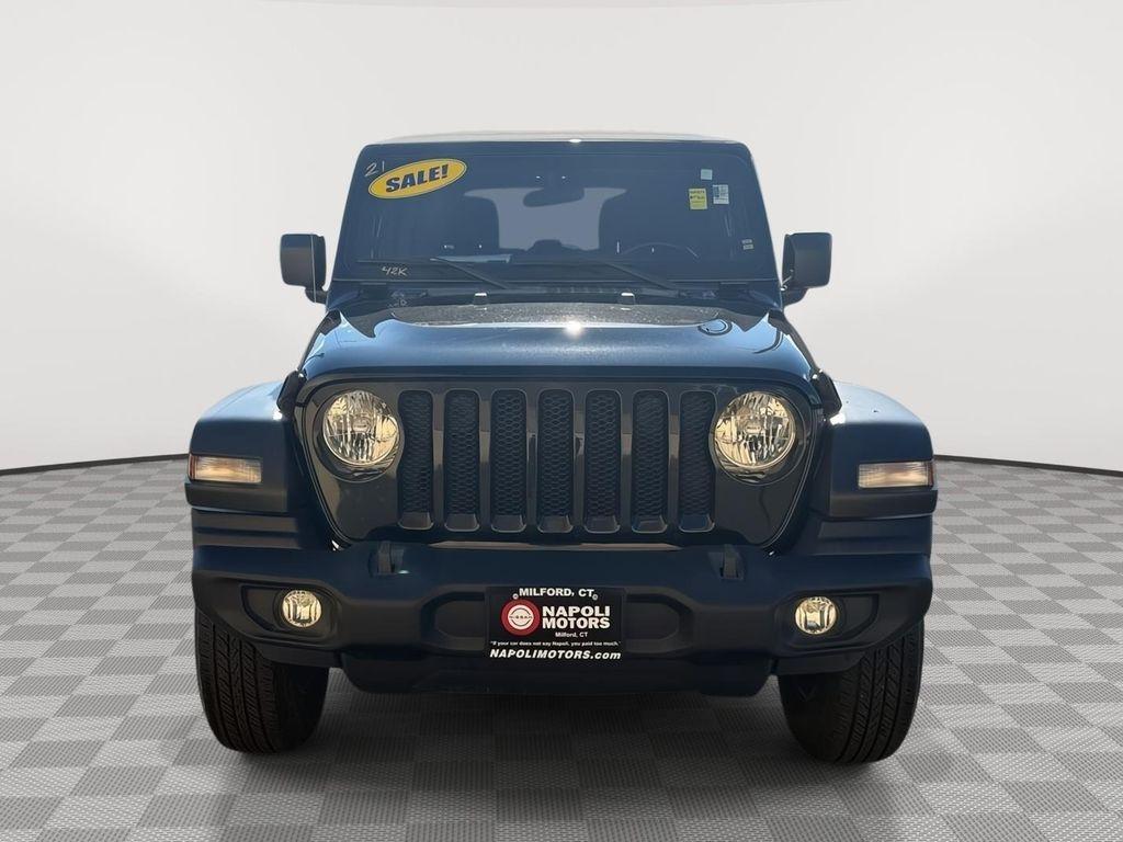 used 2021 Jeep Wrangler Unlimited car, priced at $27,938
