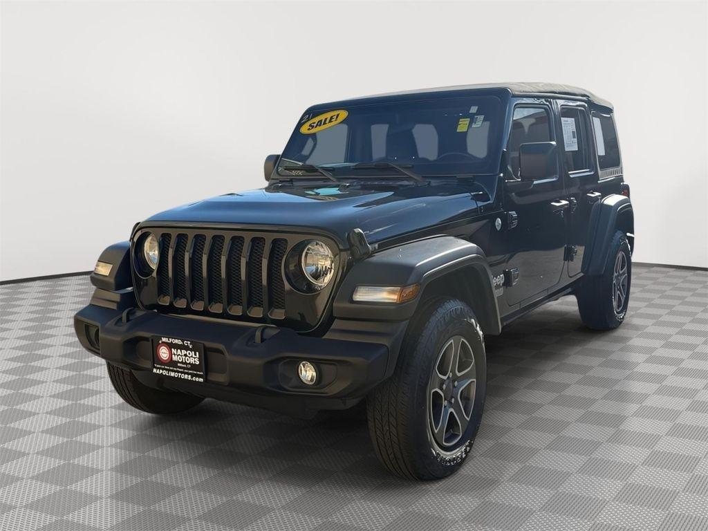 used 2021 Jeep Wrangler Unlimited car, priced at $27,938