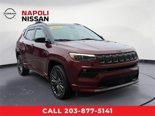 used 2022 Jeep Compass car, priced at $24,119
