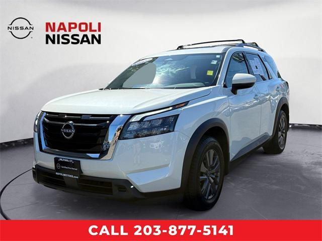 used 2023 Nissan Pathfinder car, priced at $30,425
