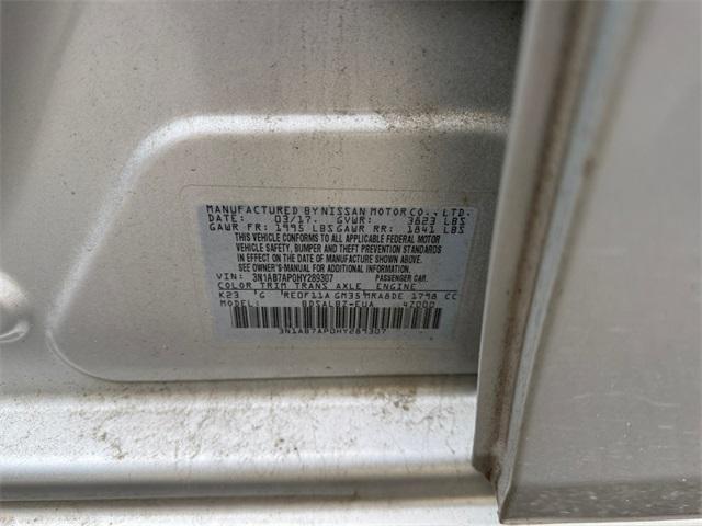 used 2017 Nissan Sentra car, priced at $9,906