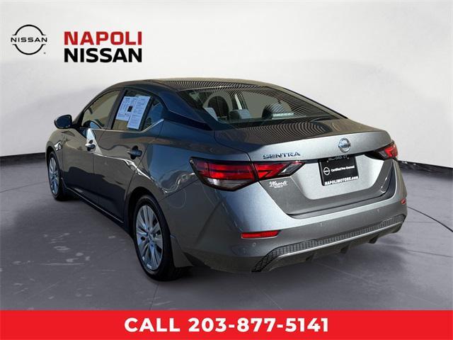 used 2020 Nissan Sentra car, priced at $14,202