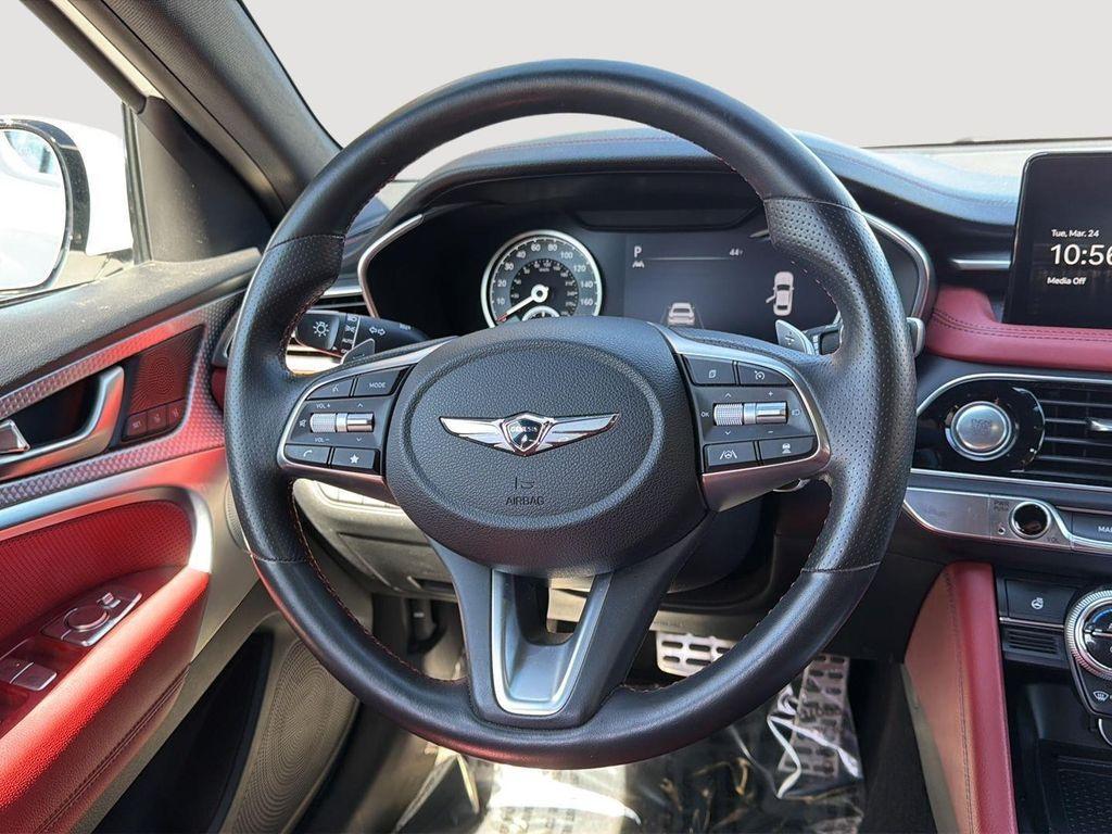used 2023 Genesis G70 car, priced at $33,852