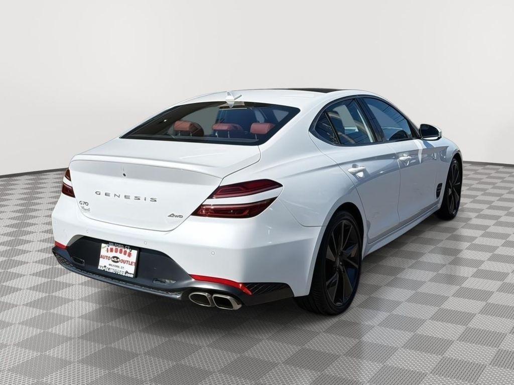 used 2023 Genesis G70 car, priced at $33,852