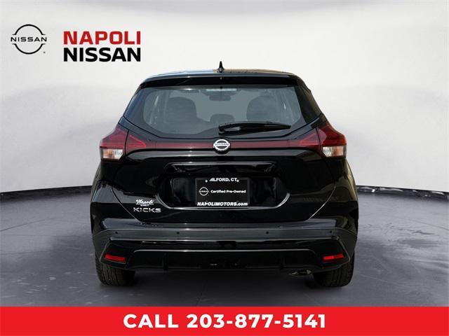 used 2021 Nissan Kicks car, priced at $14,105