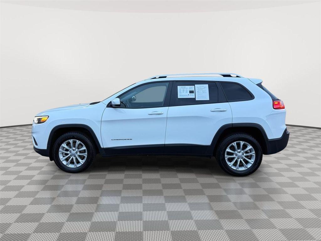 used 2021 Jeep Cherokee car, priced at $18,170
