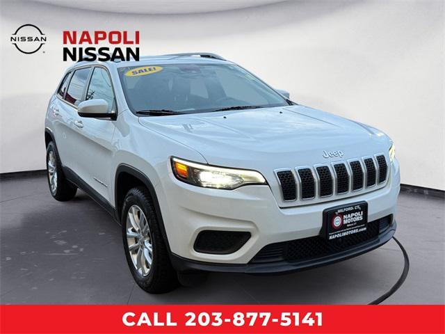 used 2021 Jeep Cherokee car, priced at $18,170