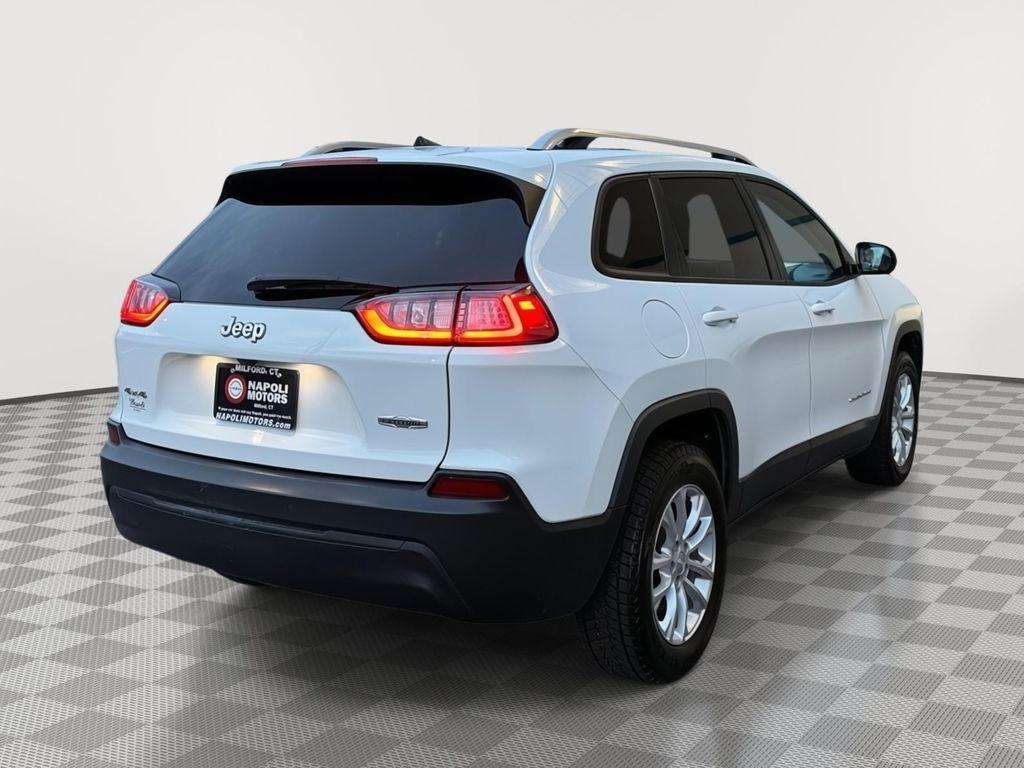 used 2021 Jeep Cherokee car, priced at $18,170
