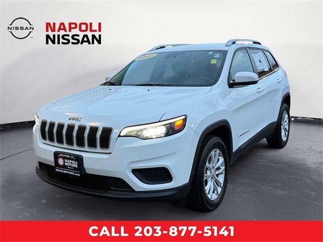 used 2021 Jeep Cherokee car, priced at $18,170