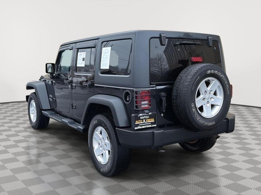 used 2017 Jeep Wrangler Unlimited car, priced at $13,955