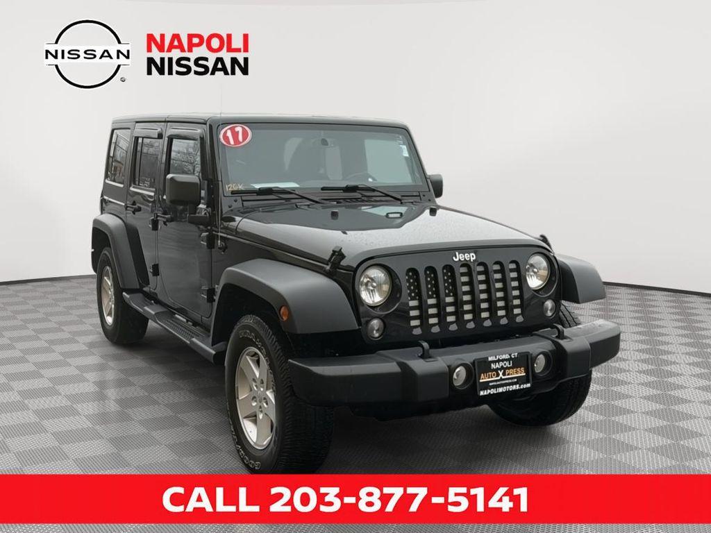 used 2017 Jeep Wrangler Unlimited car, priced at $13,955