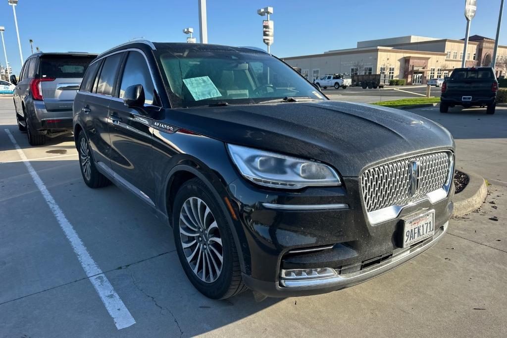 used 2022 Lincoln Aviator car, priced at $32,736
