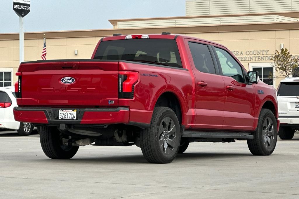 used 2024 Ford F-150 Lightning car, priced at $47,804