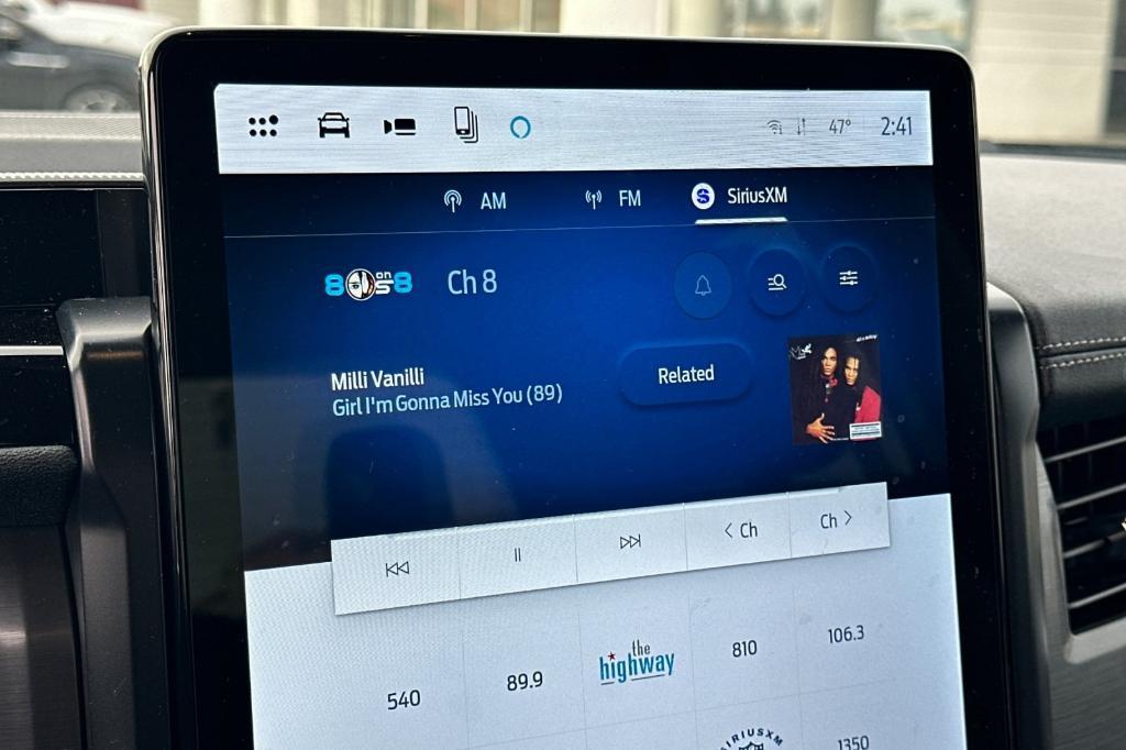 used 2024 Ford F-150 Lightning car, priced at $47,804