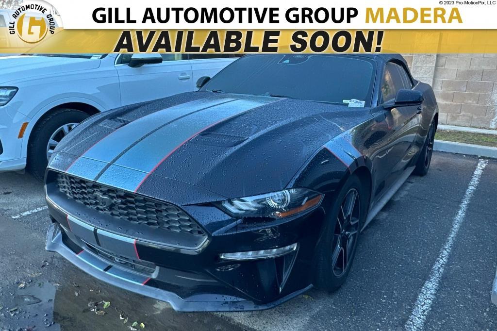 used 2022 Ford Mustang car, priced at $21,585