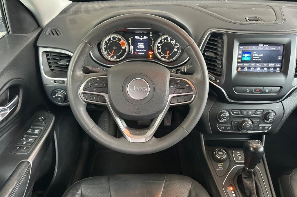 used 2021 Jeep Cherokee car, priced at $17,583