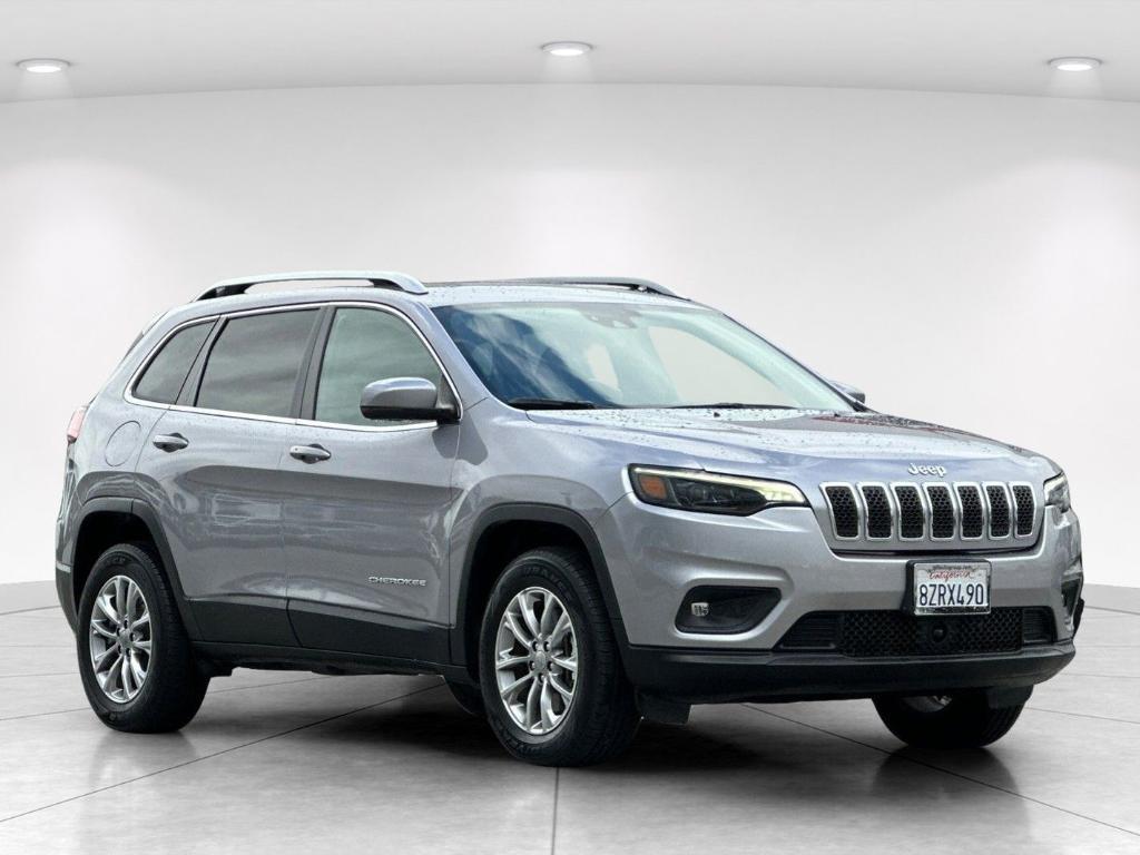 used 2021 Jeep Cherokee car, priced at $17,583