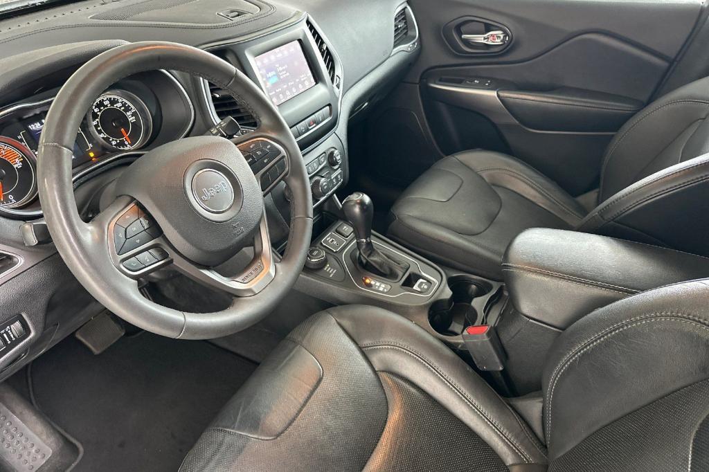 used 2021 Jeep Cherokee car, priced at $17,583