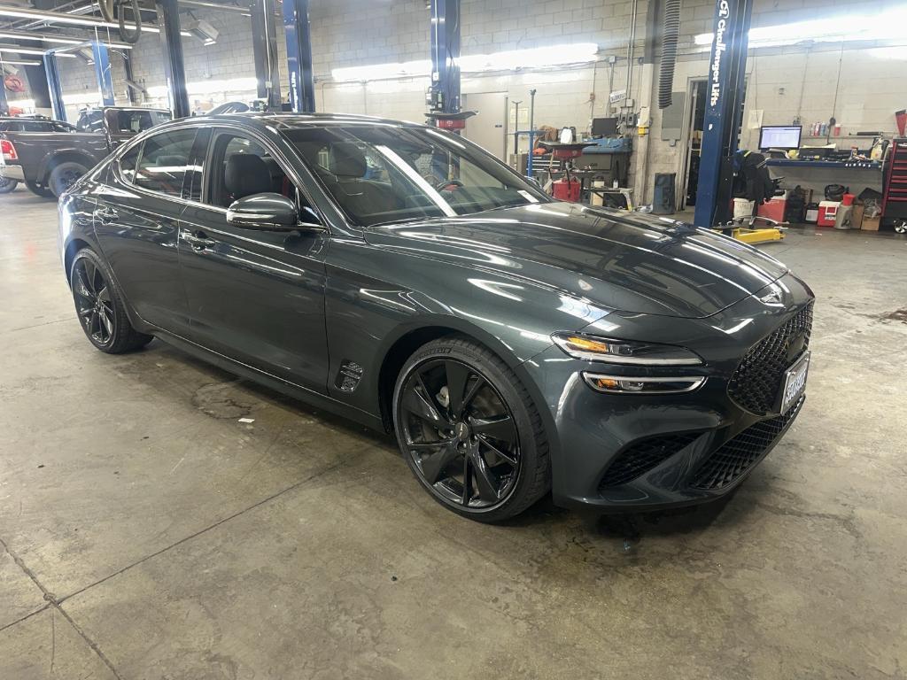 used 2023 Genesis G70 car, priced at $28,998