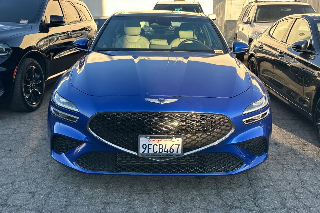 used 2023 Genesis G70 car, priced at $29,786