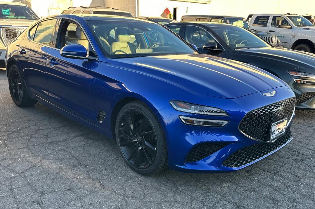 used 2023 Genesis G70 car, priced at $29,786