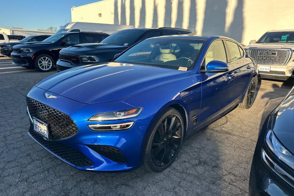 used 2023 Genesis G70 car, priced at $29,786