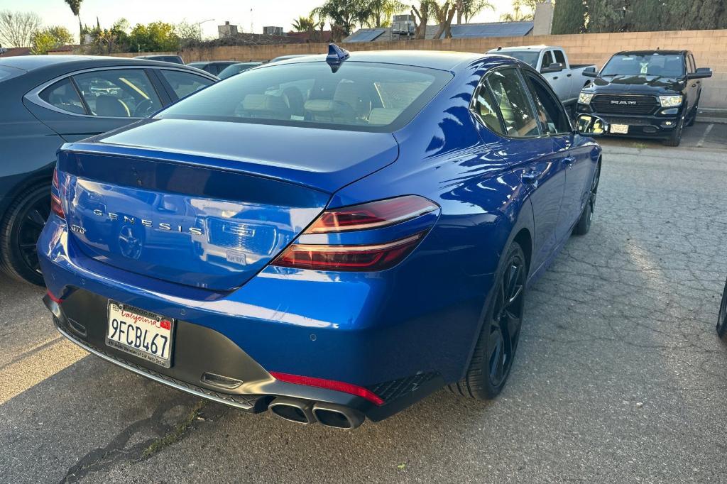 used 2023 Genesis G70 car, priced at $29,786