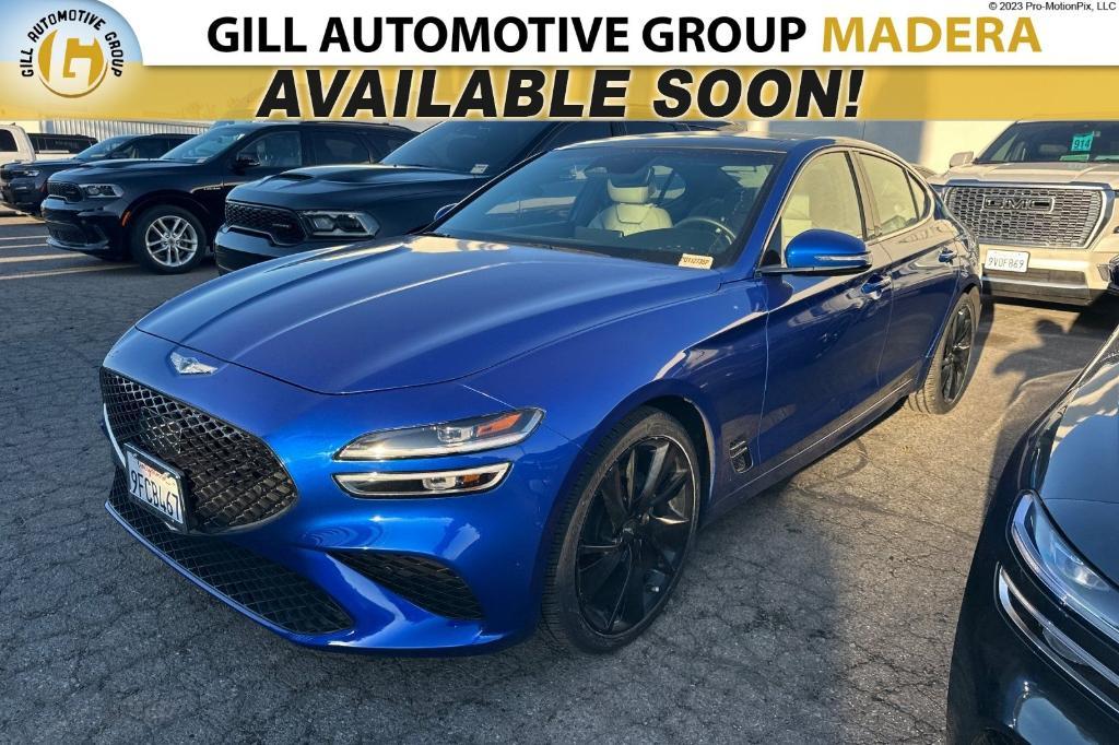 used 2023 Genesis G70 car, priced at $29,786